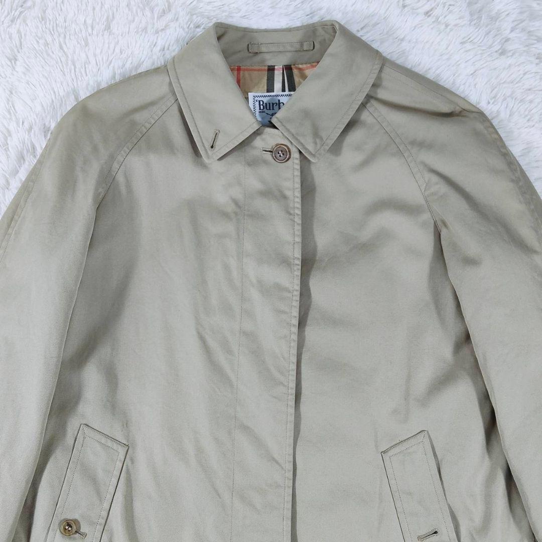 バーバーリーズ ステンカラーコート ベージュ ノバチェック ベージュ