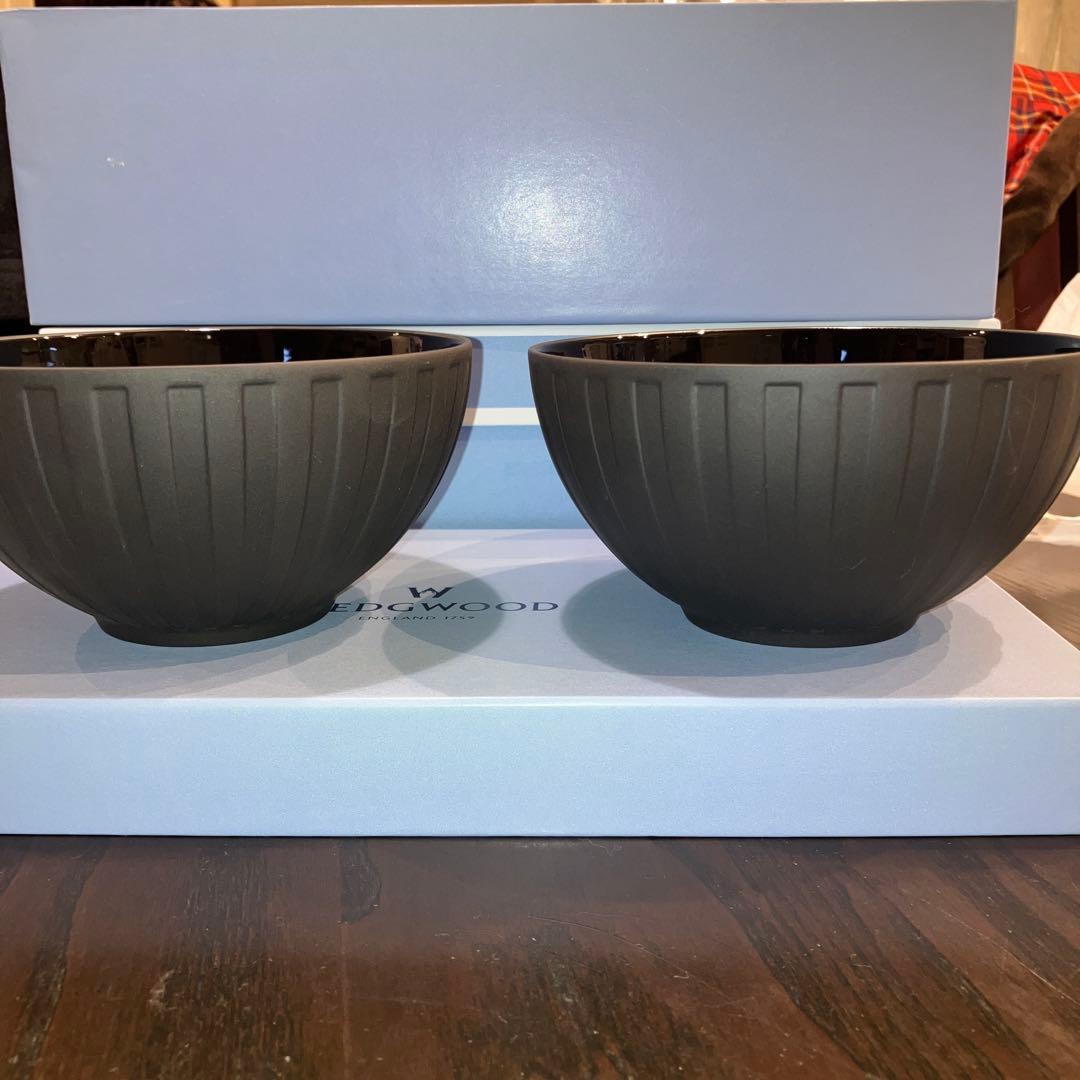 ウェッジウッド　ナイトアンドデイ　ブラック　ボウル