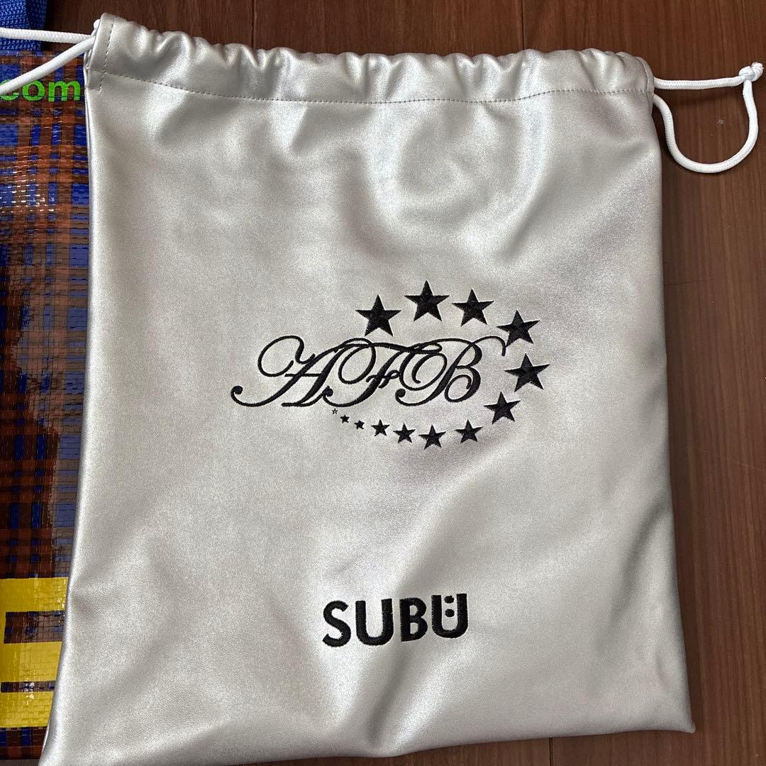 SUBU x AFB シルバー&ブラック FUTURE MULE