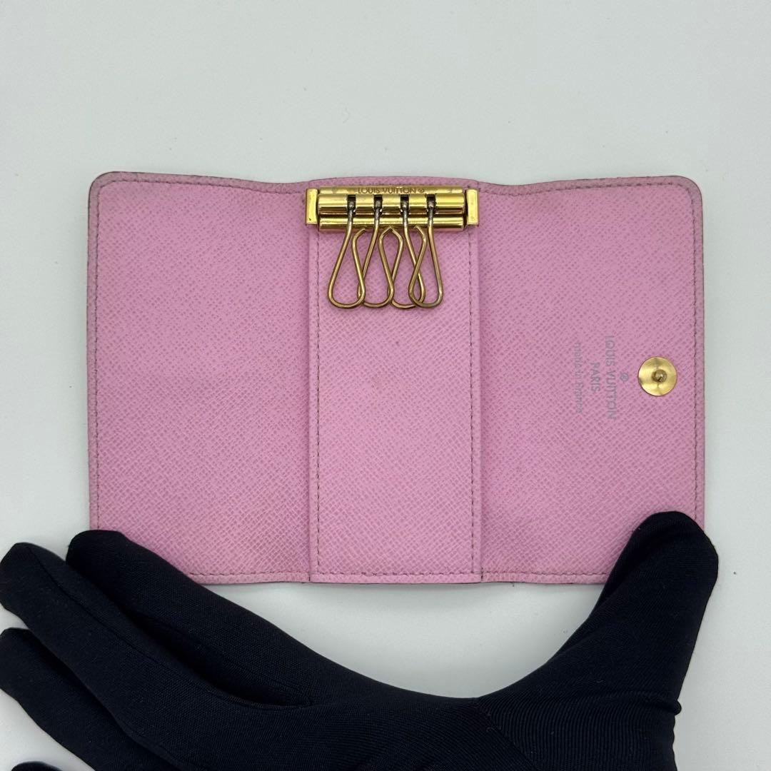 ✨良品✨ヴィトン ミュルティクレ4 モノグラム マルチカラー キーケース 4連