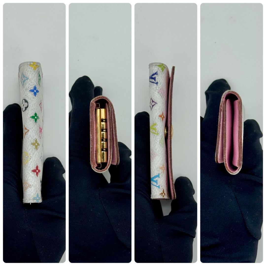 ✨良品✨ヴィトン ミュルティクレ4 モノグラム マルチカラー キーケース 4連