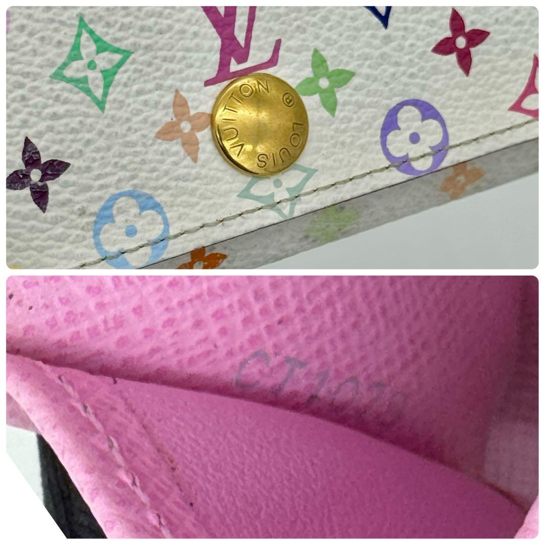 ✨良品✨ヴィトン ミュルティクレ4 モノグラム マルチカラー キーケース 4連