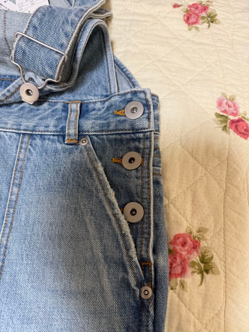 LANVIN en Bleu サロペット サイズ38 ライトブルー