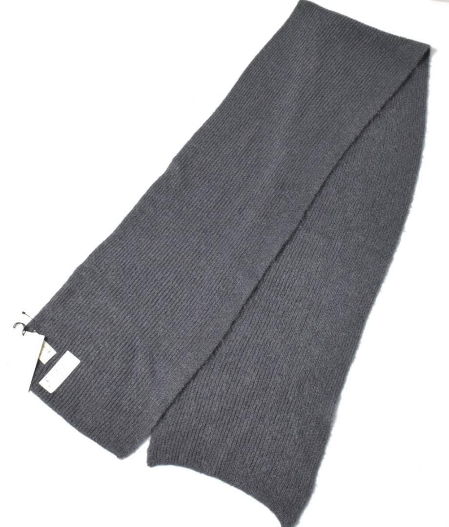 未使用 マッキントッシュ × バトナー モヘアニット マフラー グレー