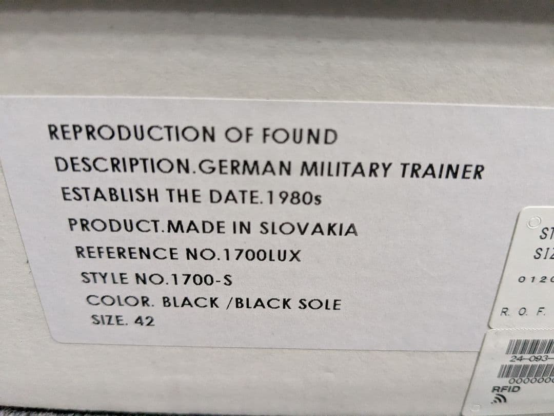 REPRODUCTION OF FOUND・新品、未使用