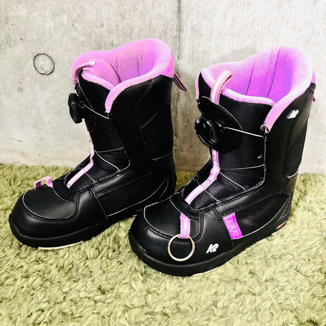 K2 キッズ スノーボード LiL KAT 110cm バイン ブーツ4点セット