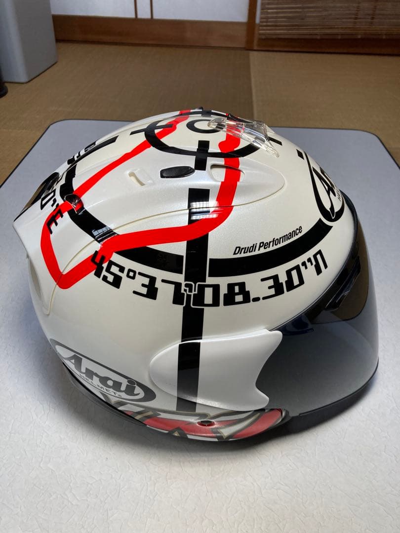 値下げ！廃盤希少　美品　芳賀レプリカ　アライヘルメットSZ-Ram4