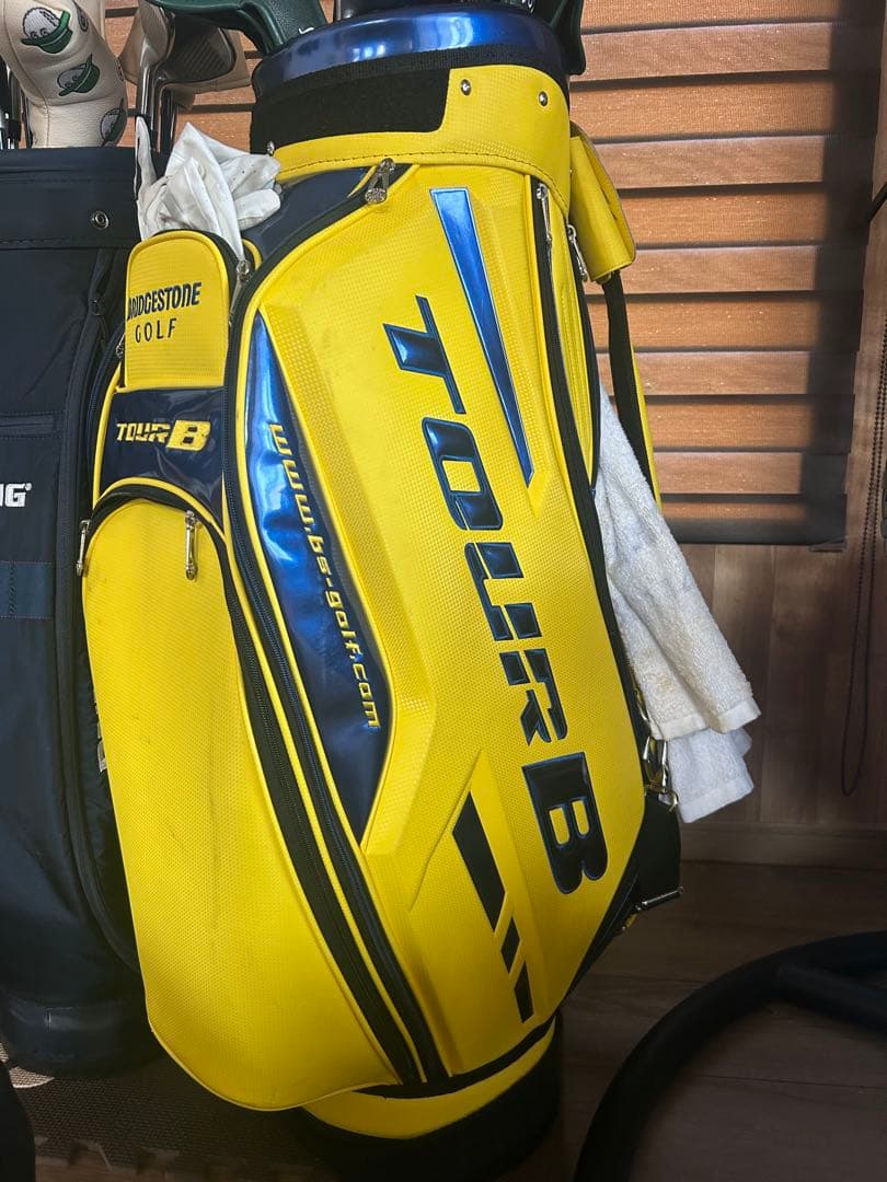 【希少⭐︎イエロー】tourB キャディバックバック