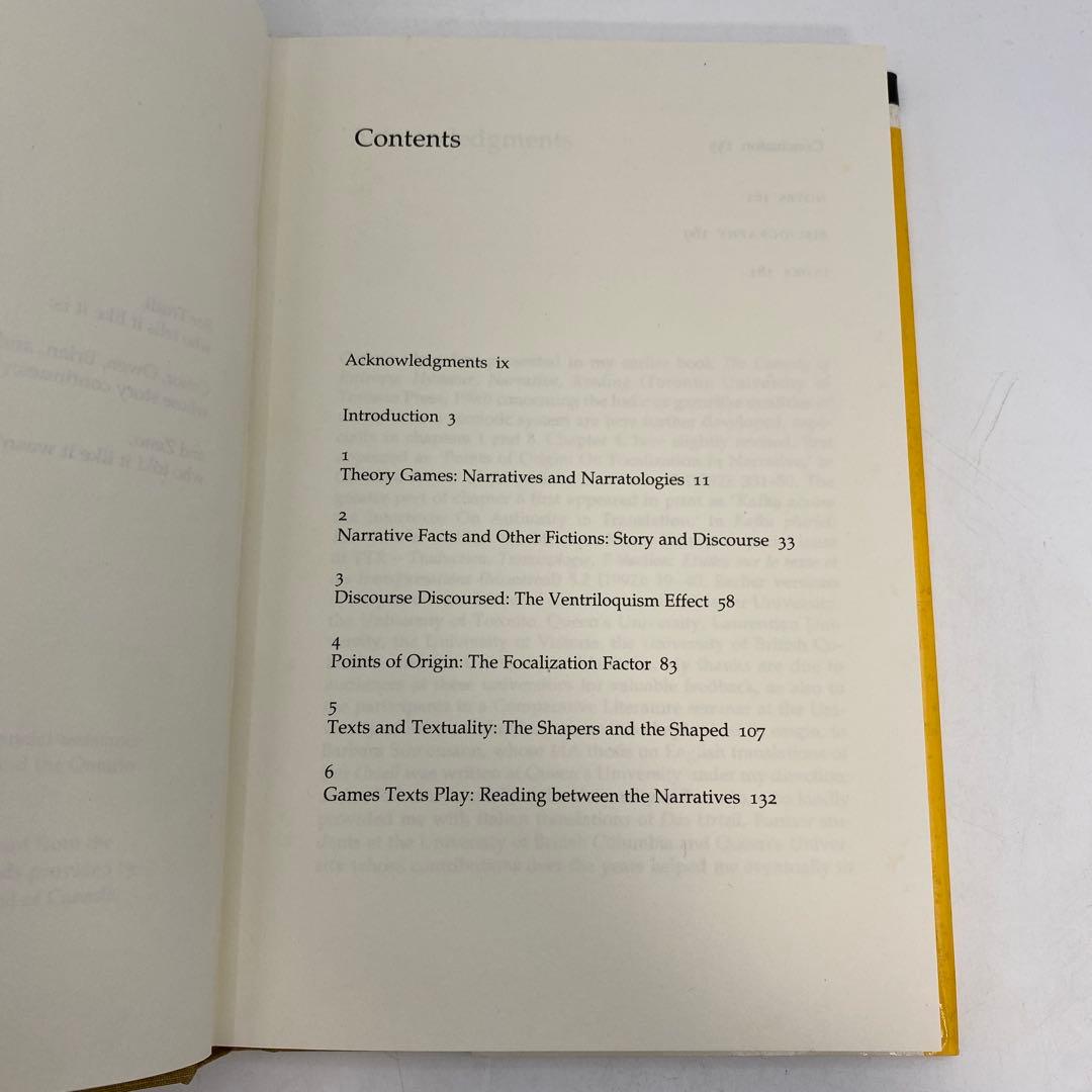 Fictions of Discourse 物語論の読み方