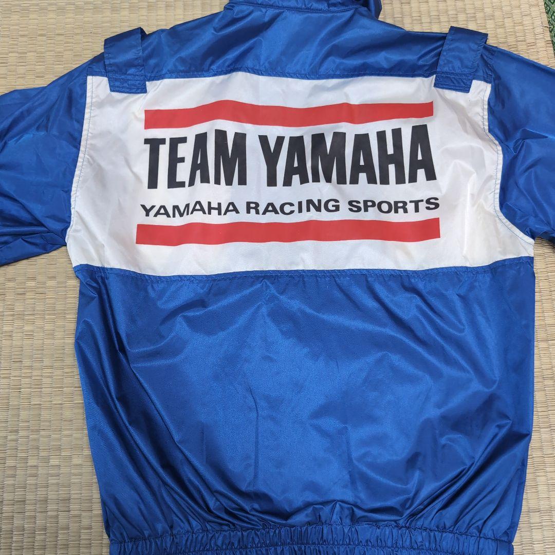 希少　チームヤマハジャッケット　ブルー