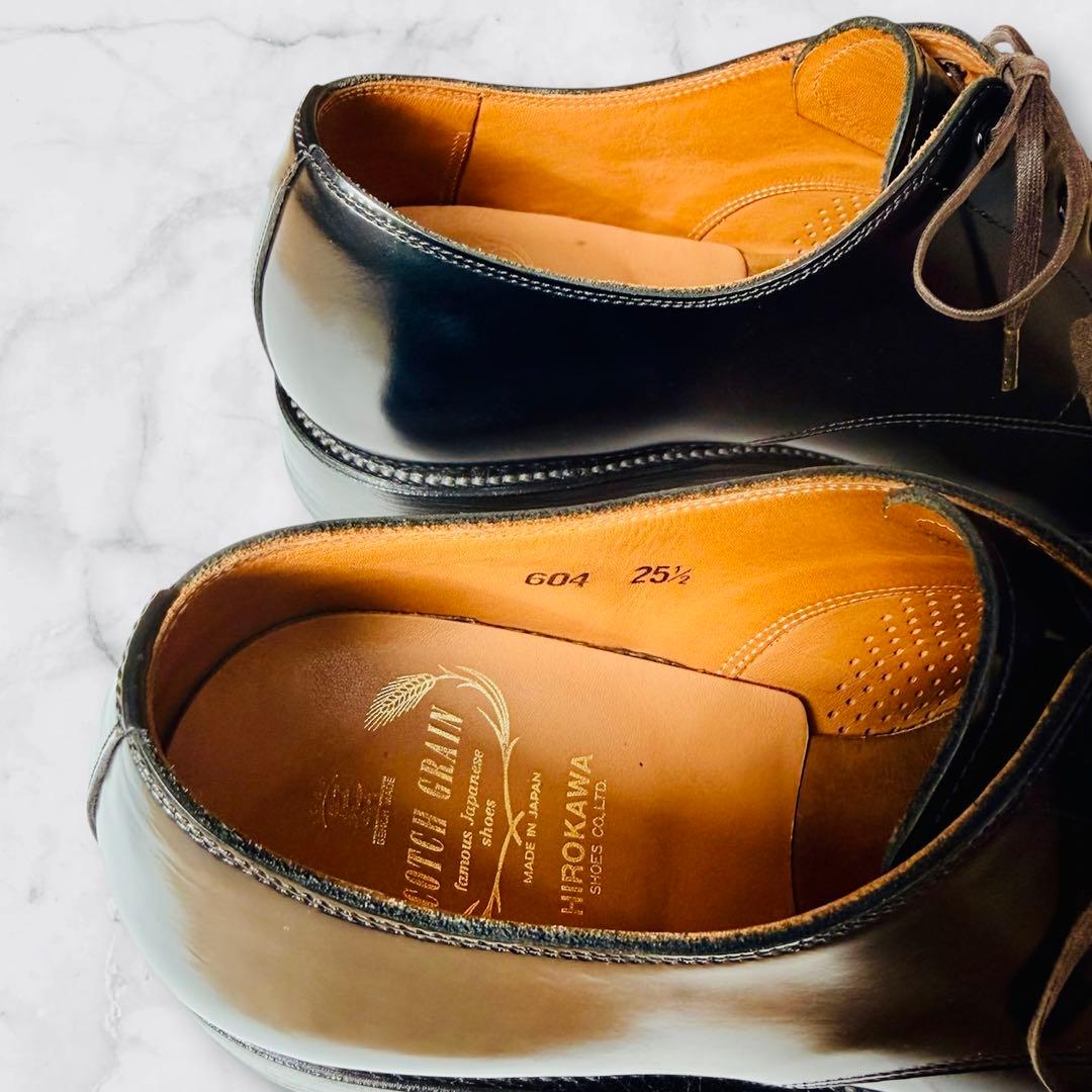 【美品】スコッチグレイン ネイキッド ブラック604 SCOTCH GRAIN