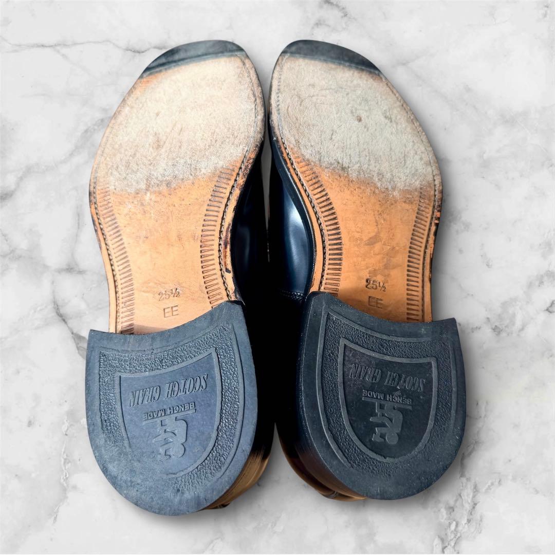 【美品】スコッチグレイン ネイキッド ブラック604 SCOTCH GRAIN