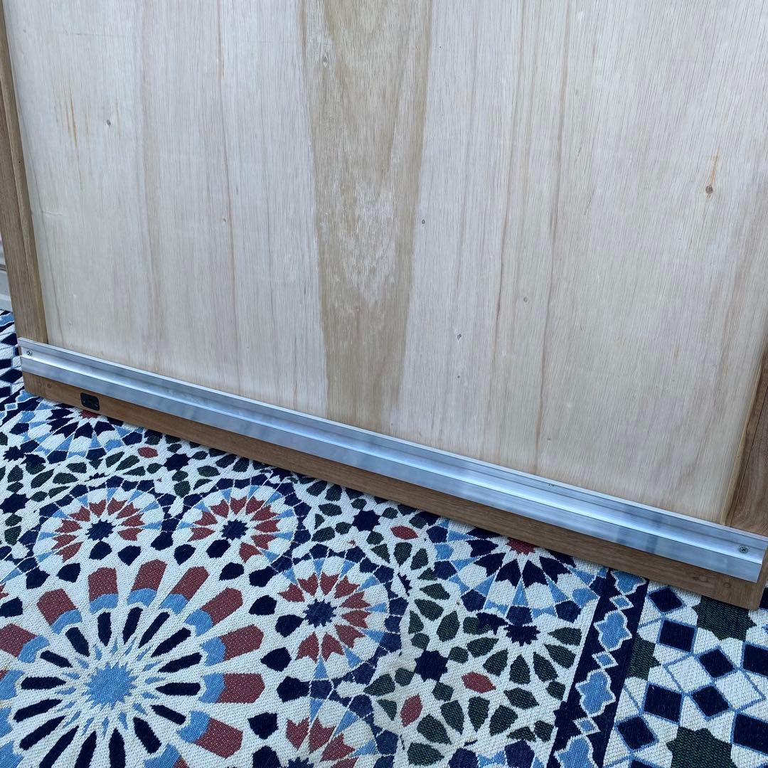 無垢材 Ethnicraft コンラン　チーク　全身　鏡　姿見　大型　ミラー