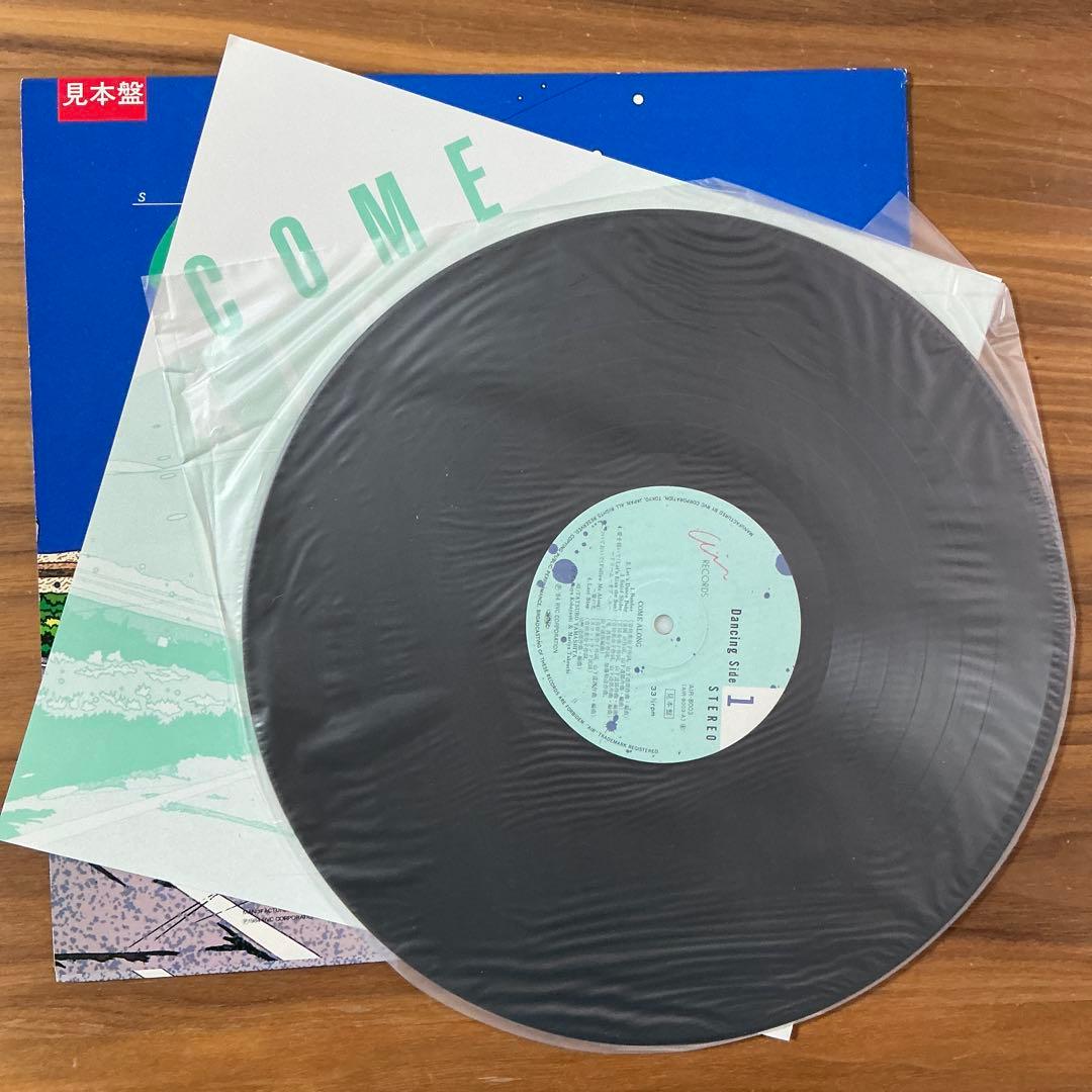 貴重品　Tatsuro Yamashita COME ALONG 発売時の見本盤