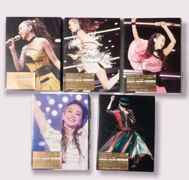安室奈美恵 Finally ライブ　Blu-Ray ブルーレイ　5枚セット