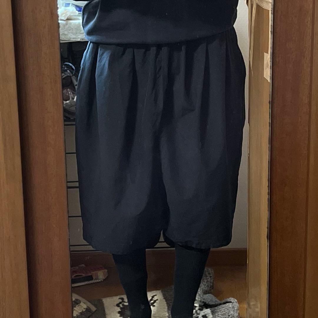 COMME des GARÇONS サルエルパンツ バルーンパンツ ブラック