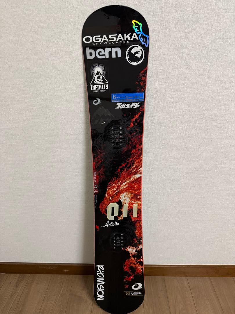 【値下げ】オガサカスノーボード FC リミテッド157cm