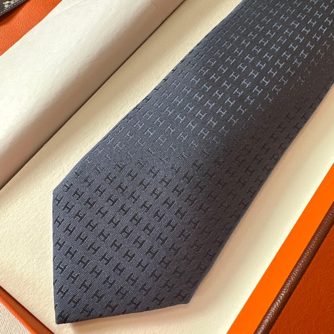 専用です。　　　エルメス ネクタイ 《ファソネ H》 7 cm 新品 未使用