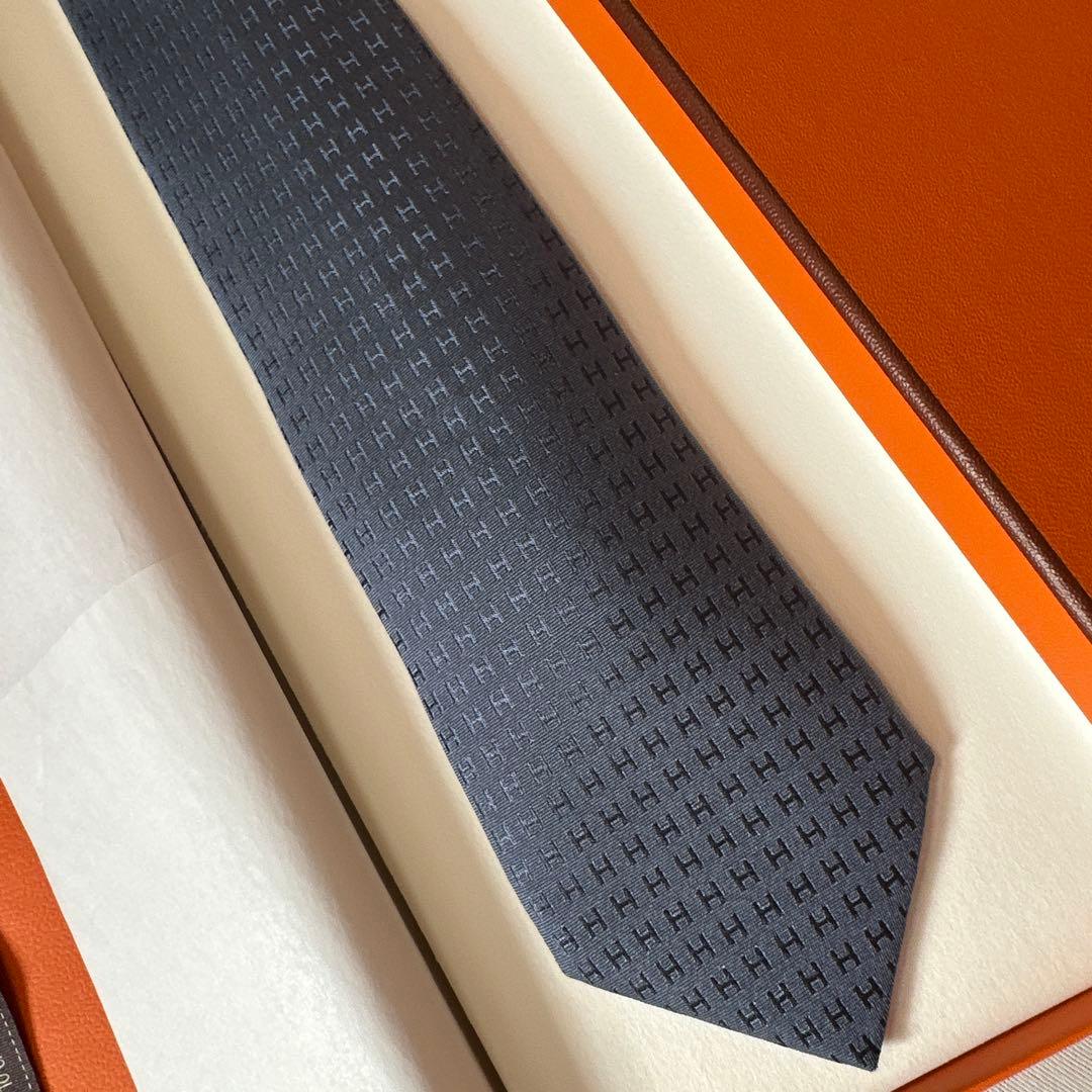専用です。　　　エルメス ネクタイ 《ファソネ H》 7 cm 新品 未使用