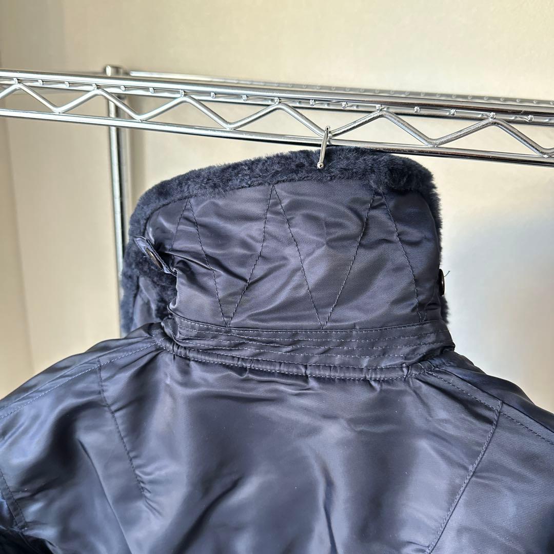 Sサイズ50s復刻ネイビー フライトジャケット TYPE B-15C青い