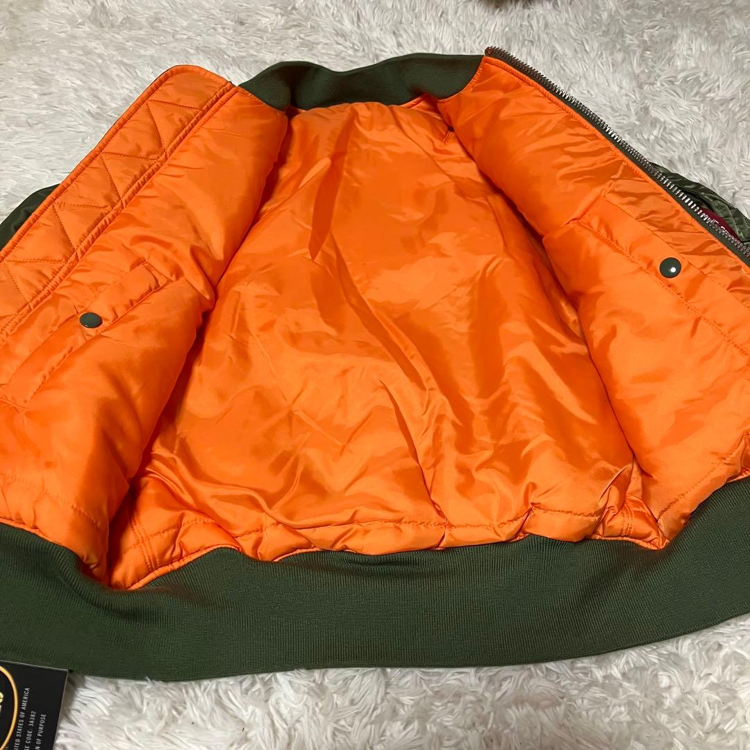 【新品】ALPHA INDUSTRIES MA-1 フライトジャケット S