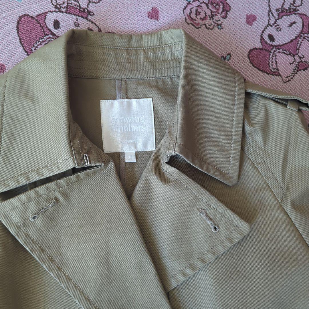 美品　大特価‼　Drawing Numbers トレンチコート