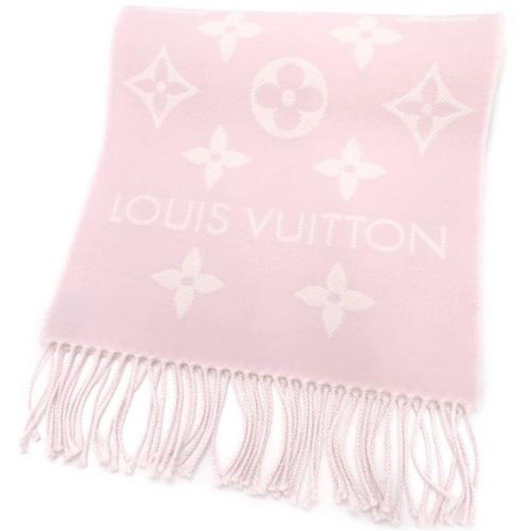 新品未使用 LOUIS VUITTON ルイヴィトンM77729 マフラー 箱付