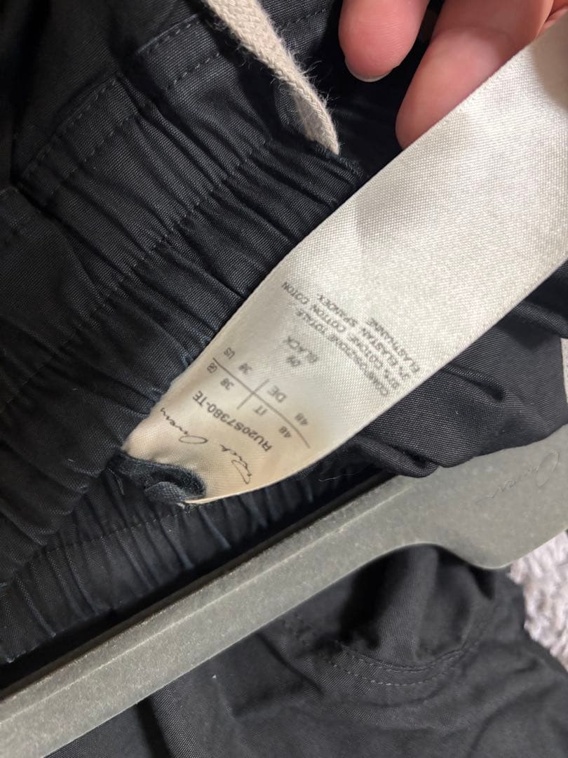 RICK OWENS リックオウエンス　 DRAWSTRING LONG 48