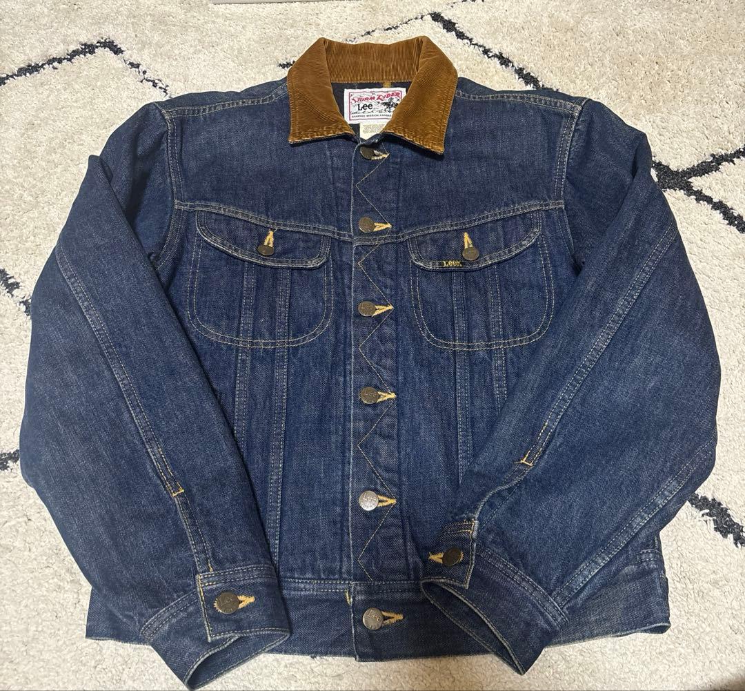 Lee リー　ストームライダー Gジャン　デニム　裏地付きMサイズ