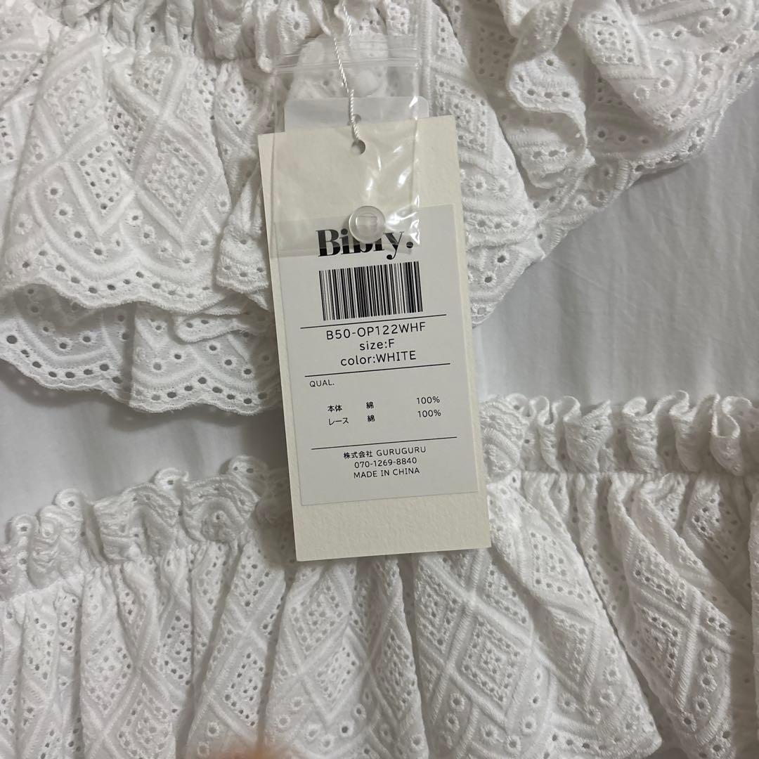 【新品】Bibiy.MILLIELACEDRESSフリルワンピース