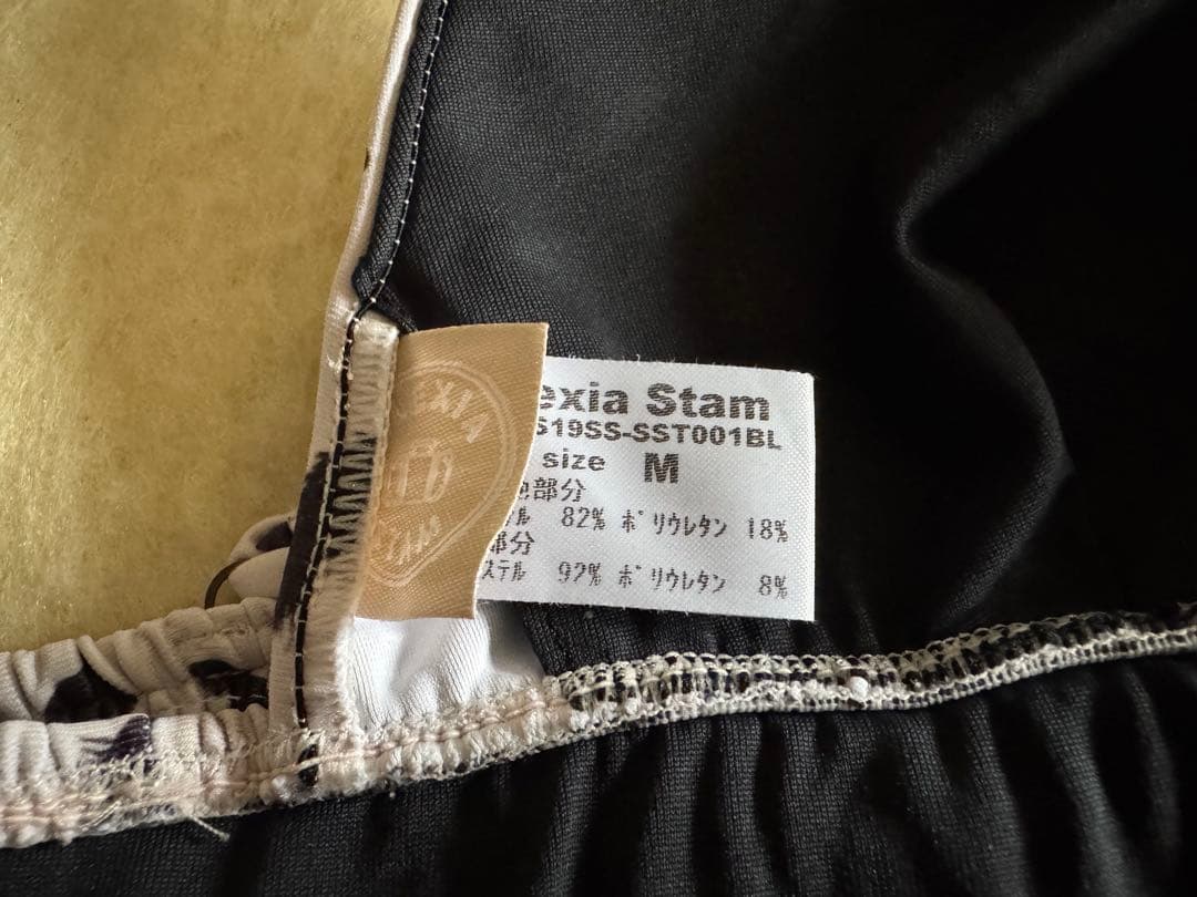 Alexia Stam ビキニ Mサイズ レオパード柄×ブラック セット