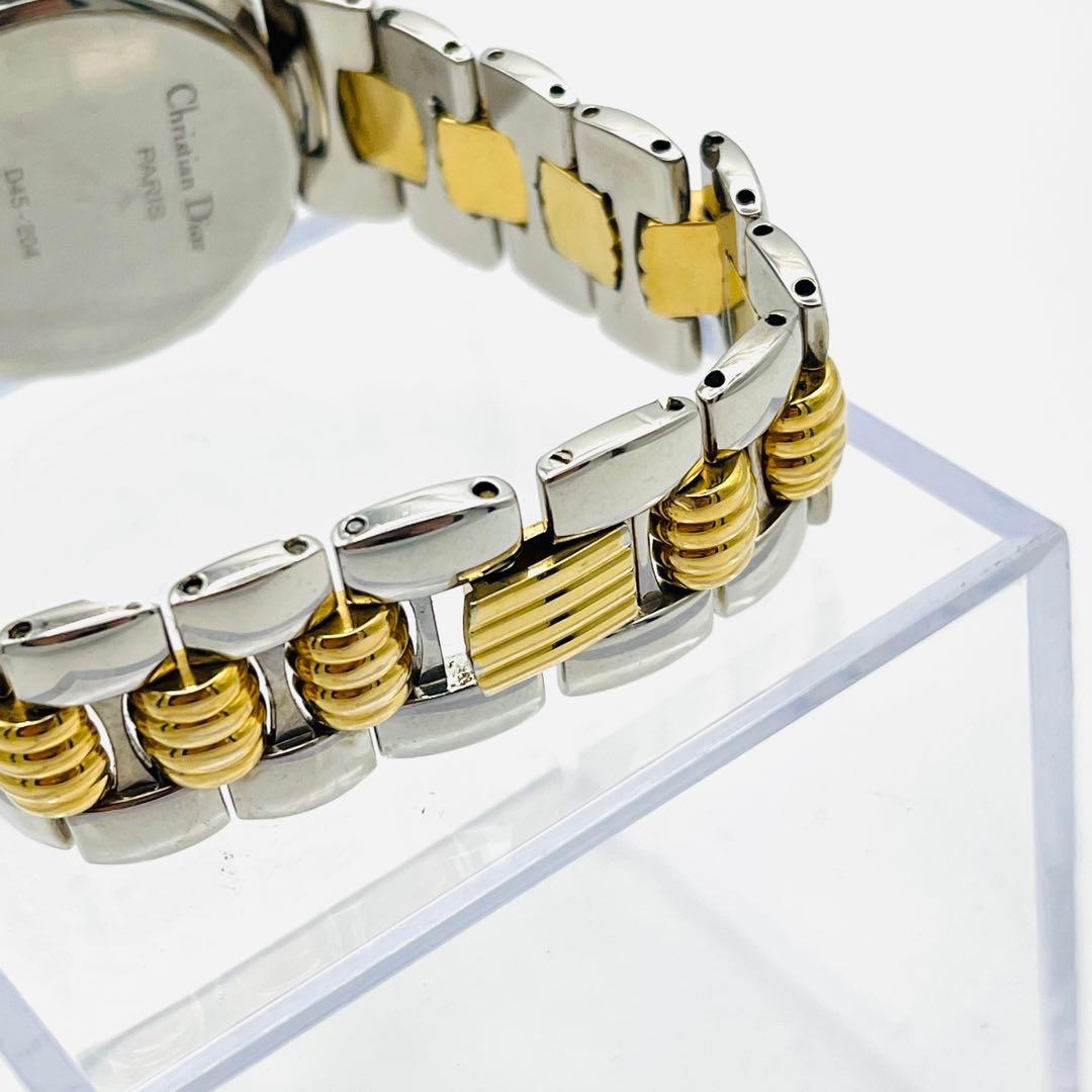 【美品】ChristianDiorオクタゴンDEPOSE 45.204コンビ