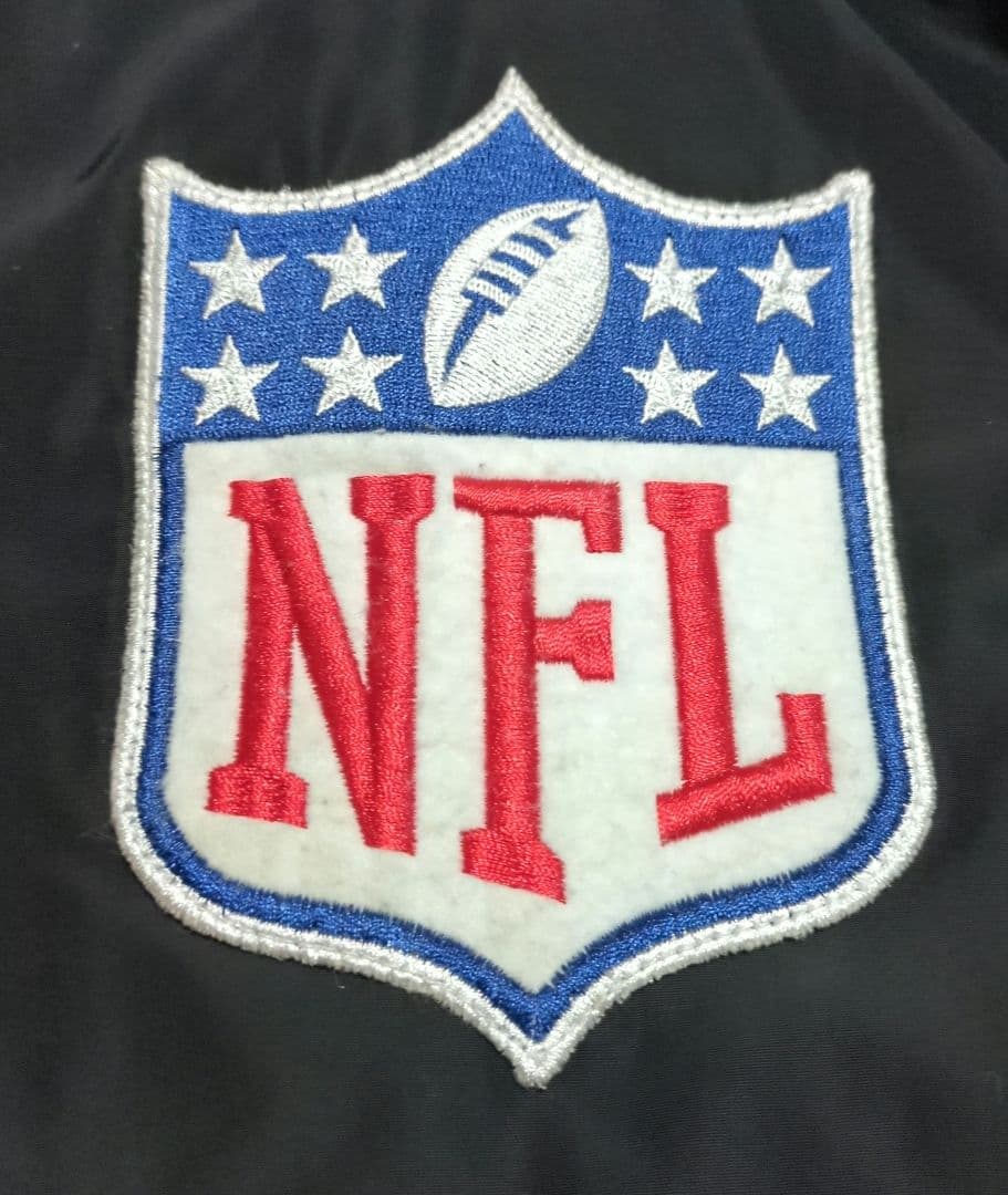 メンズ アウターNFL パンサーズ 刺繍 ダウンジャケット【M】