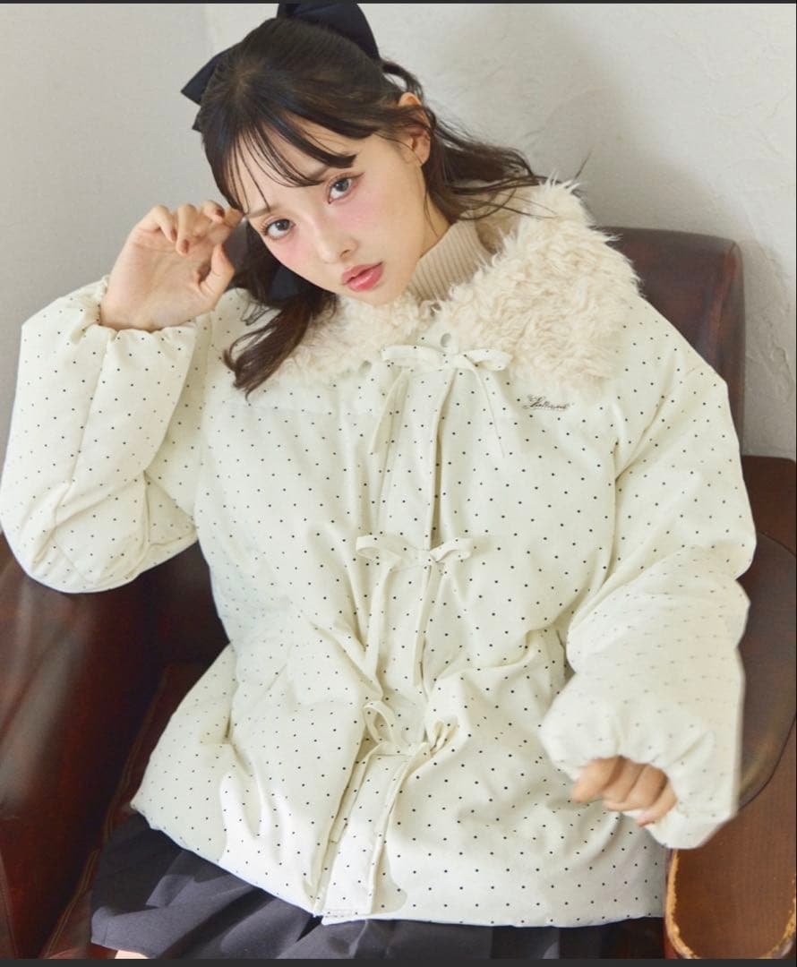 Lallana シュガークラウド パファージャケット