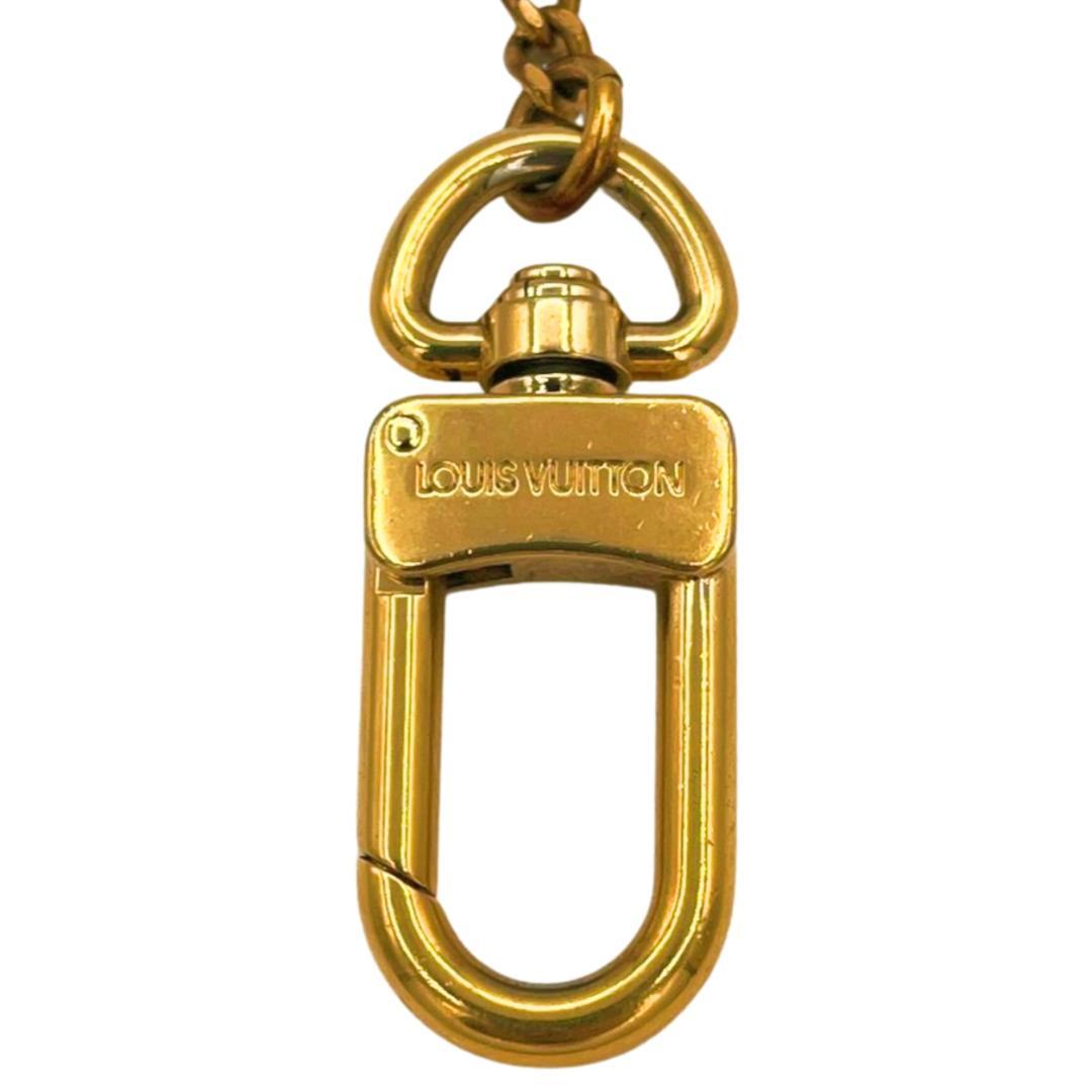 ルイヴィトン M58021 シェンヌアノクレ ウォレットチェーン GP ゴールド