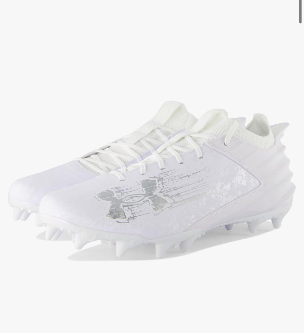 Under Armour ホワイト スパイク