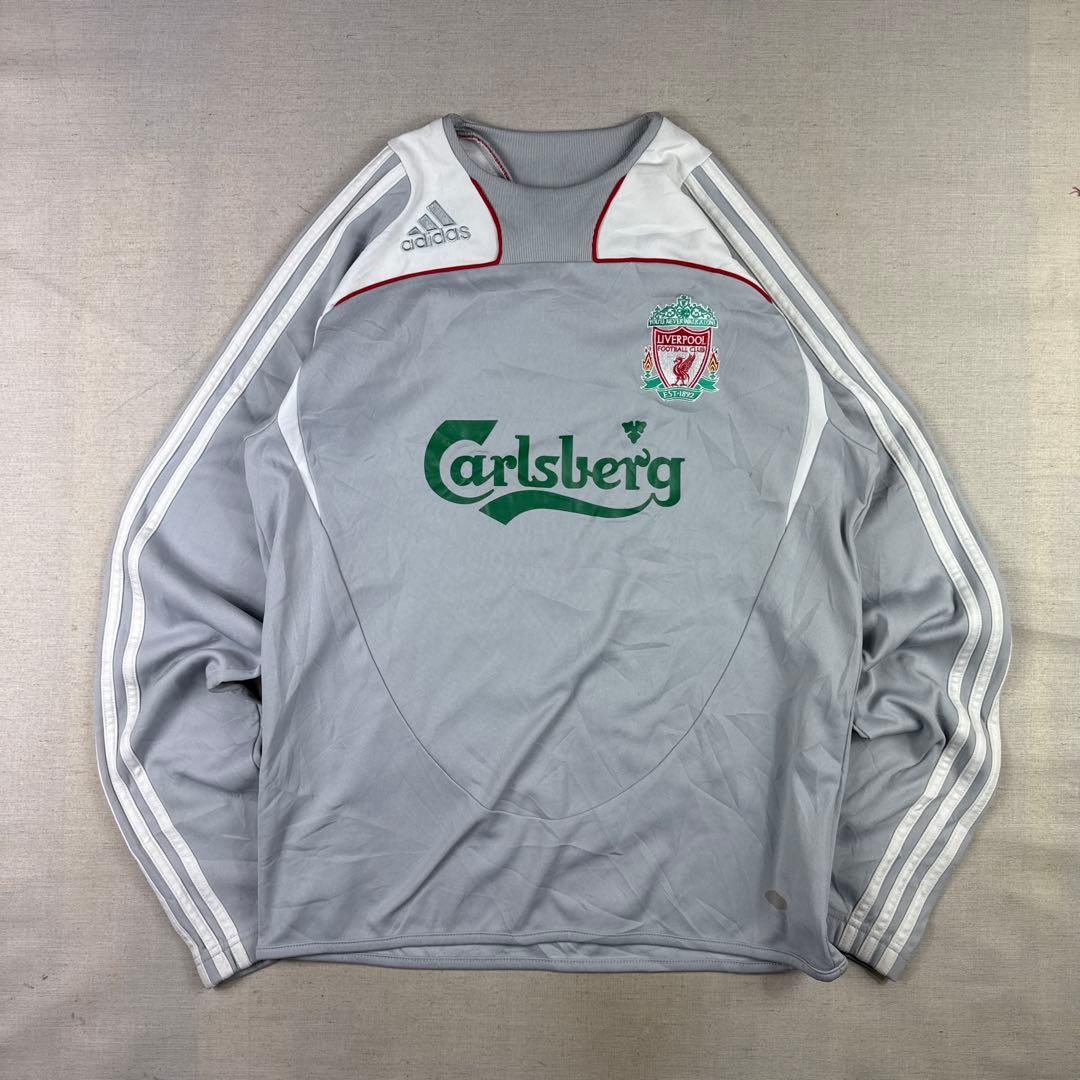 08-09 adidas リバプールFC ドリルトップ トレーニングウェア M
