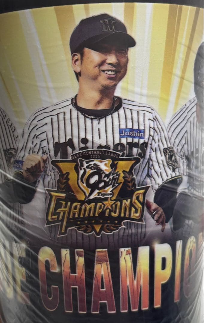 阪神タイガース　【非売品】タンブラー　 2025 セ・リーグ優勝記念