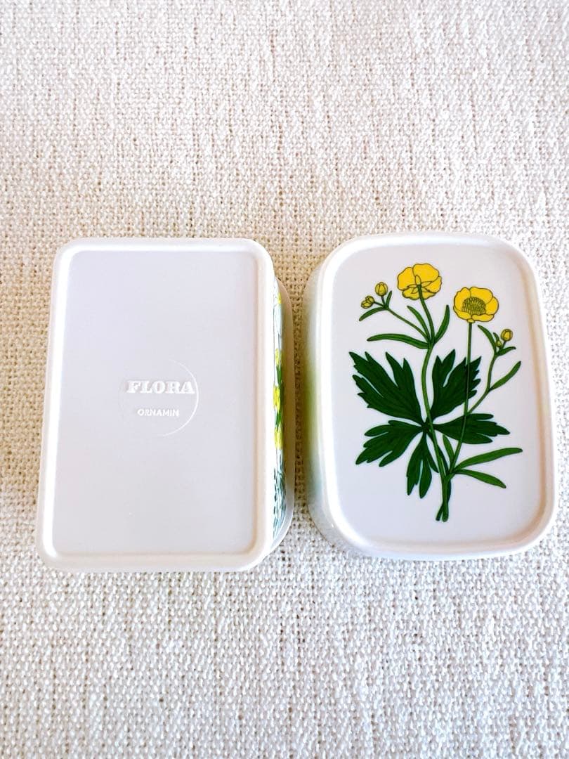 from Sweden＊FLORA＊Butter case・*