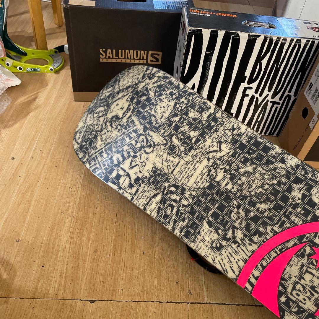 RICE28　良質国産スノーボードセット　OGASAKA製　MORROWバイン付