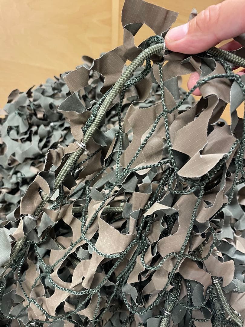 カモフラージュネット 偽装網 ウッドランド 6Mｘ3M