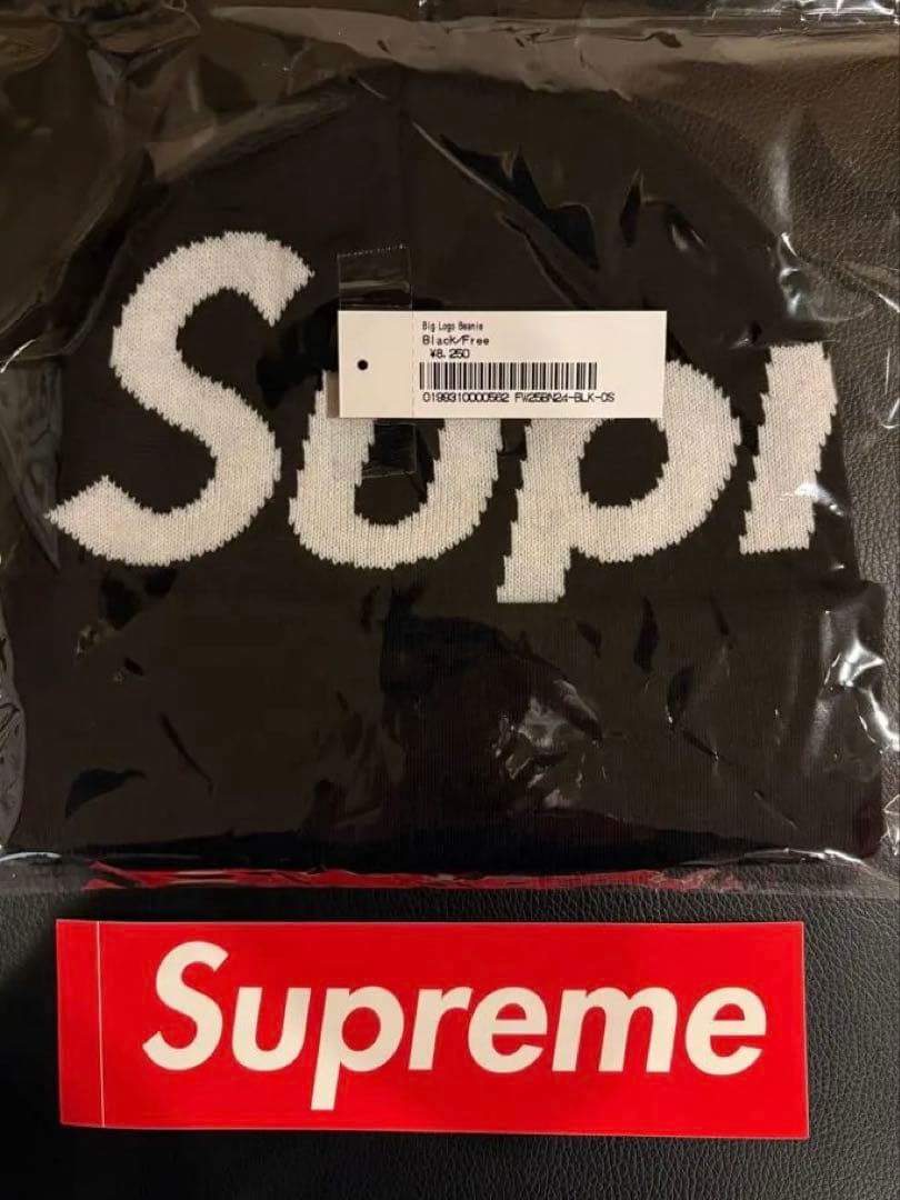 Supreme Big Logo Beanie ビーニー　ニット帽