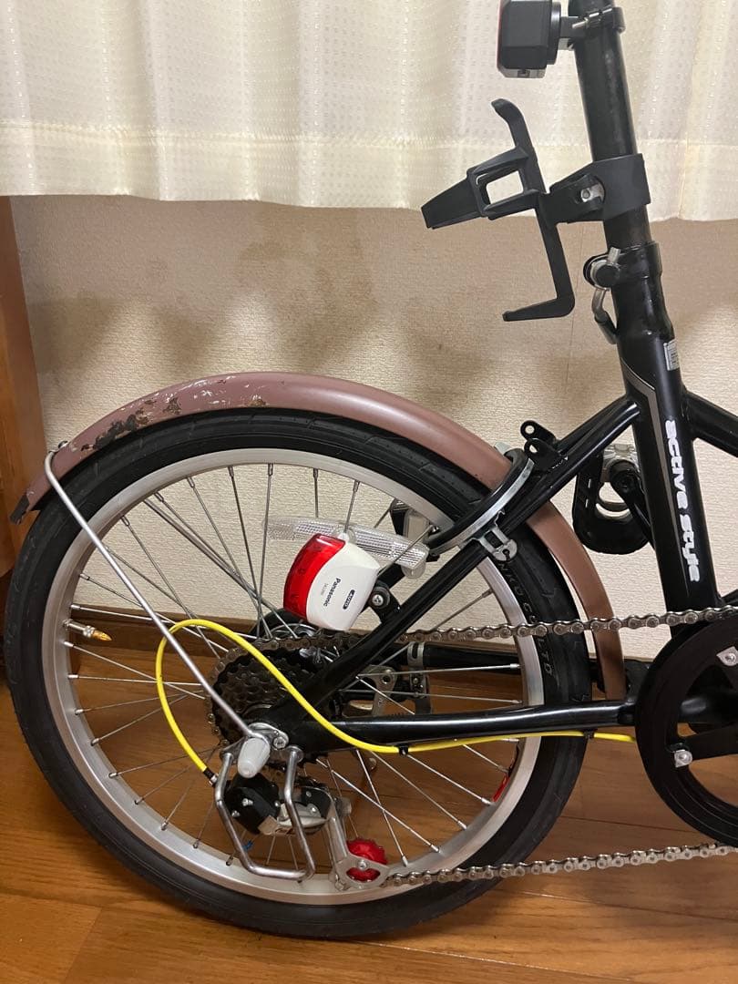 個人、折りたたみ自転車「active style. appleステッカー取説付き