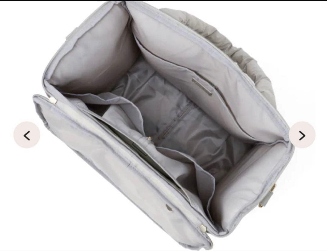 Francfranc キルティング ソフトキャリーバッグ グレー 新品