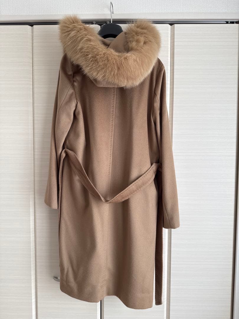 Max Mara Studio ウールロングコート キャメル