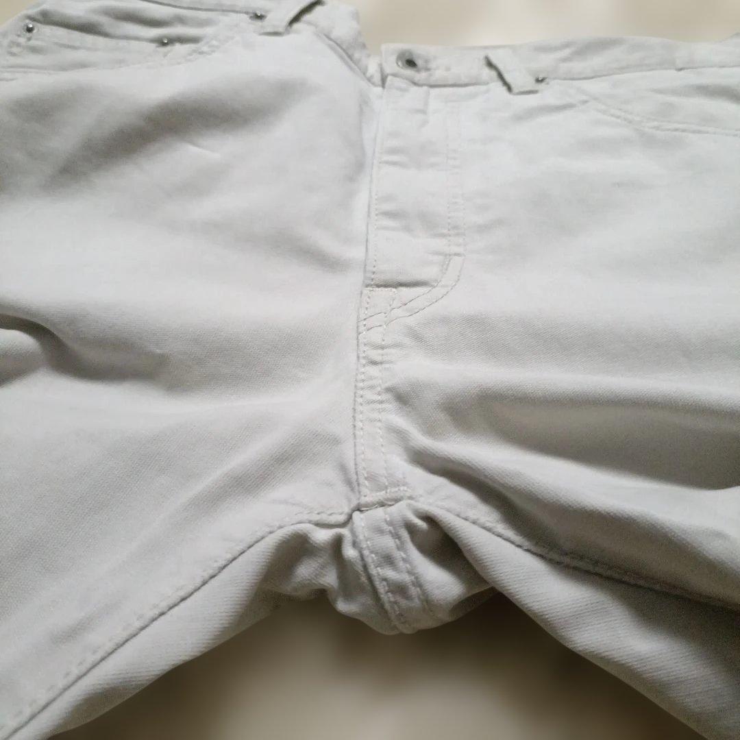 ​【名作】NEIGHBORHOOD ピケパンツ L ホワイト ネイバーフッド