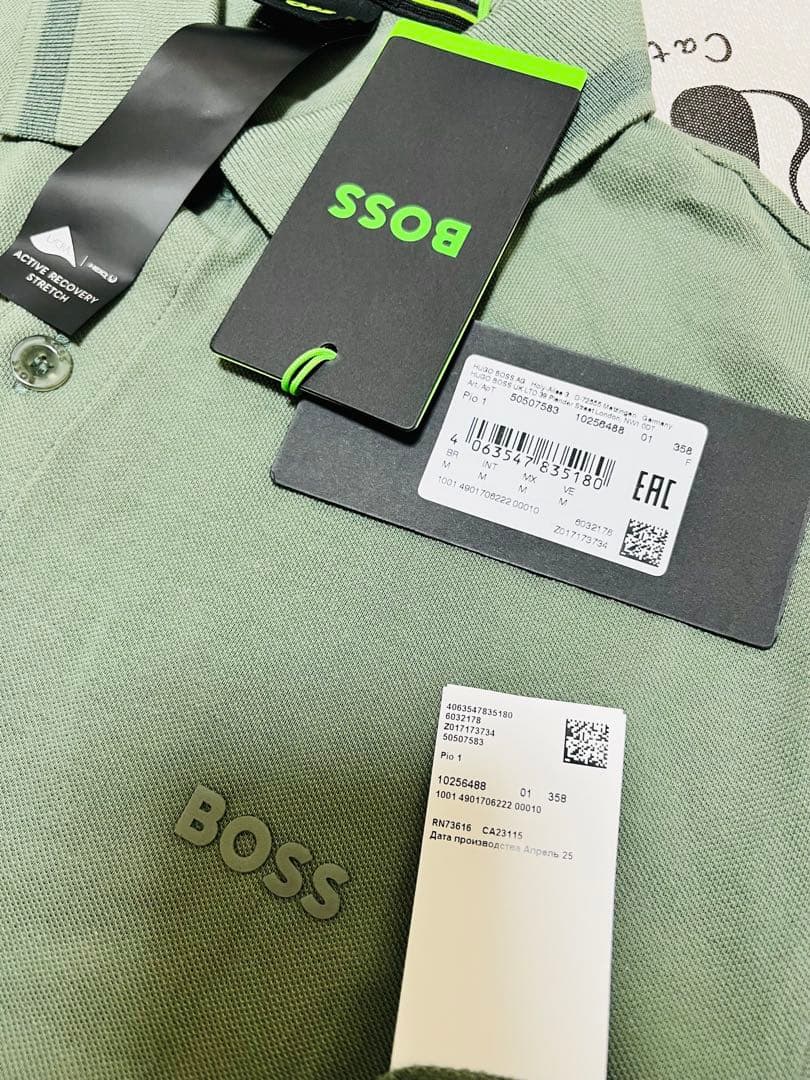 HUGO BOSS 新品未使用　メンズ　ポロシャツ M