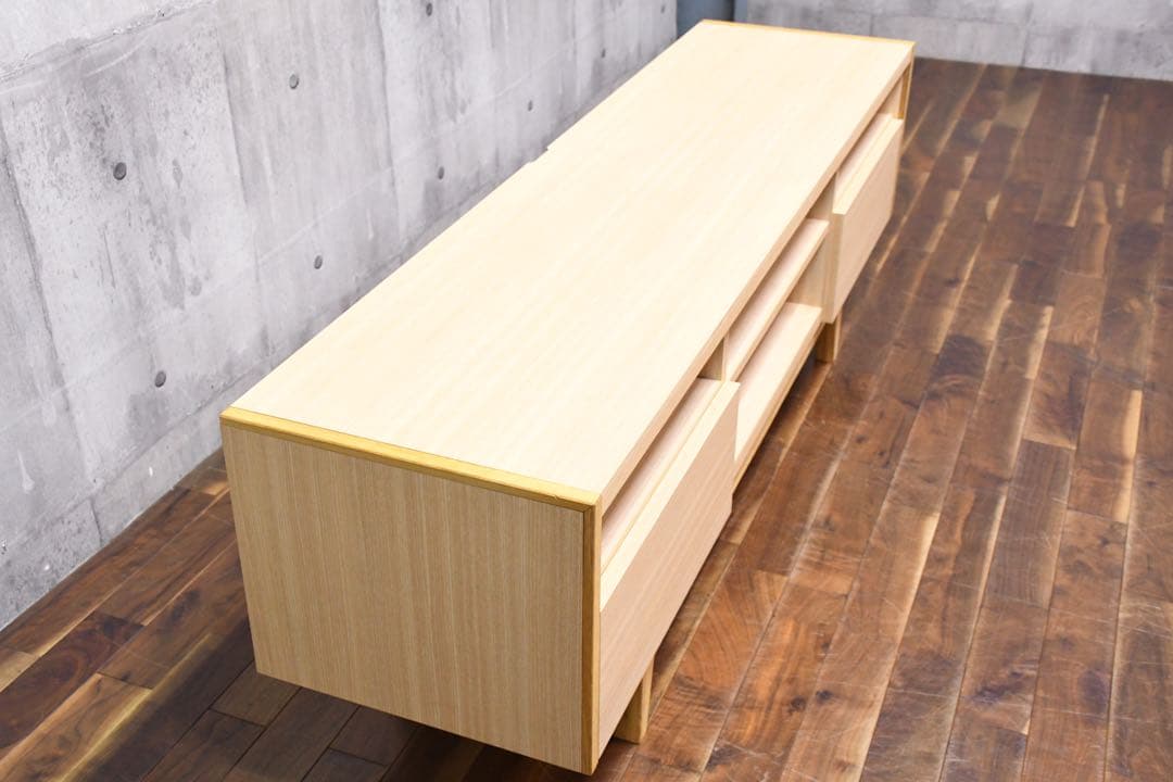 EAC4 ナチュラルモダン テレビボード ローボード W160cm テレビ台