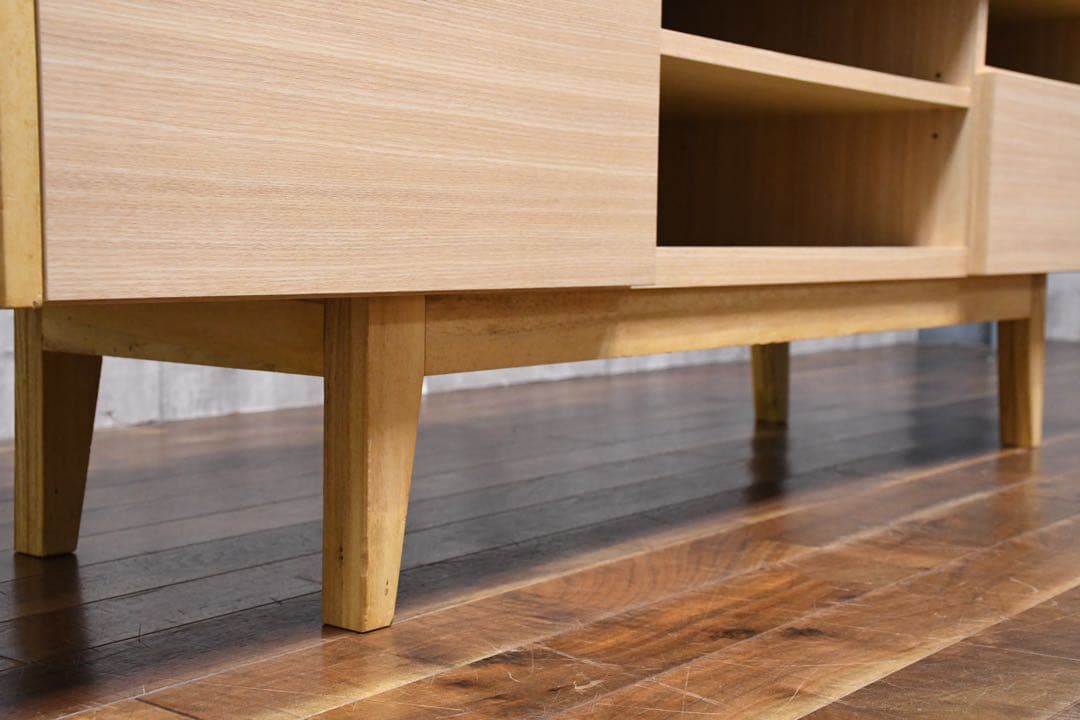 EAC4 ナチュラルモダン テレビボード ローボード W160cm テレビ台