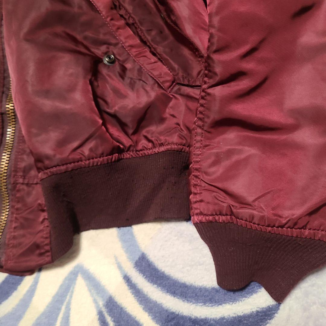 USA製 アルファ Alpha Industries MA-1バーガンディ